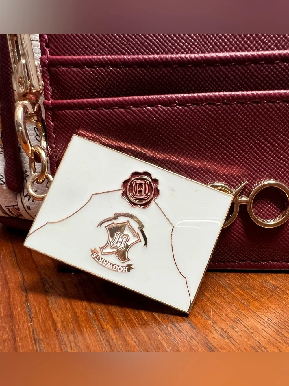 Harry Potter Mini Backpack & Matching Card Holder Set Hedwig Gryffindor Charm